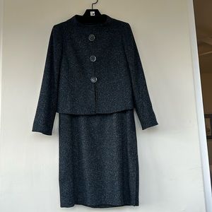 Size 8, Lafayette 148 New York 2 piece suit dress
